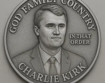 Charlie Kirk commemorative coin